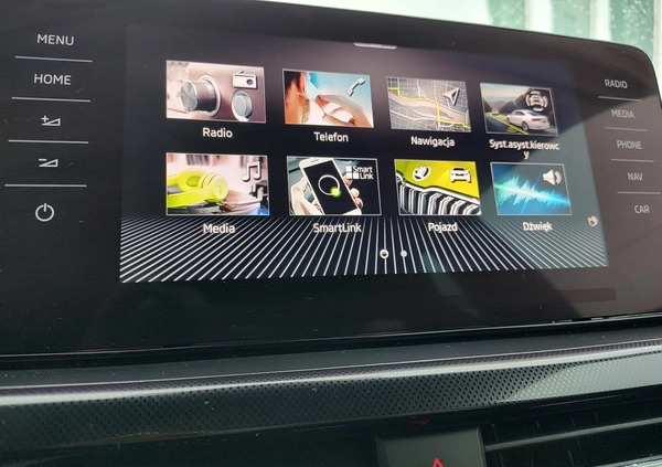 Skoda Kamiq cena 90900 przebieg: 52800, rok produkcji 2021 z Mieszkowice małe 352